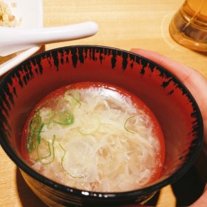大阪王将のスープ